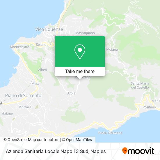Azienda Sanitaria Locale Napoli 3 Sud map