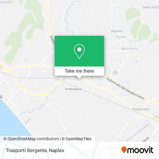 Trasporti Sorgente map