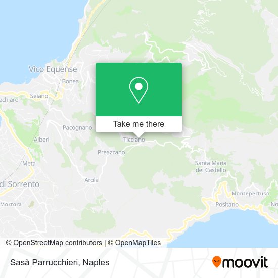 Sasà Parrucchieri map