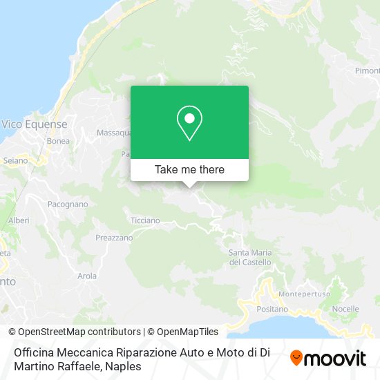 Officina Meccanica Riparazione Auto e Moto di Di Martino Raffaele map