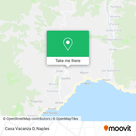 Casa Vacanza D map