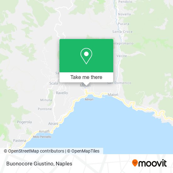 Buonocore Giustino map