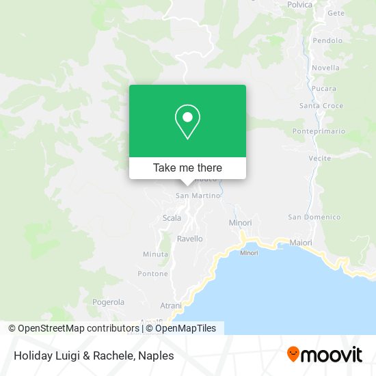 Holiday Luigi & Rachele map