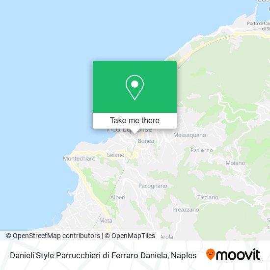 Danieli'Style Parrucchieri di Ferraro Daniela map