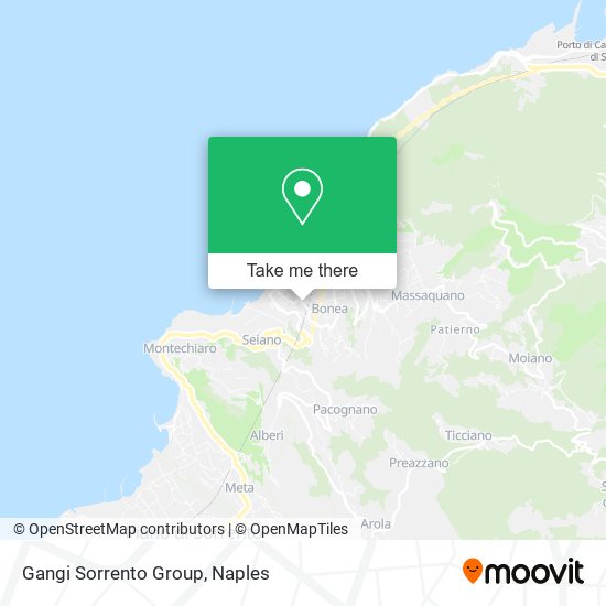 Gangi Sorrento Group map