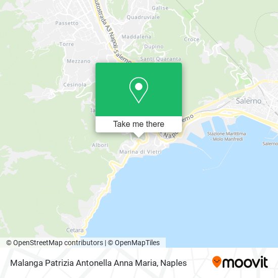 Malanga Patrizia Antonella Anna Maria map
