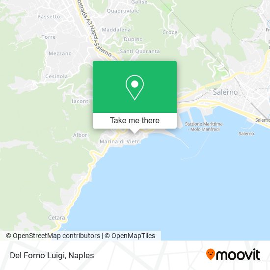 Del Forno Luigi map