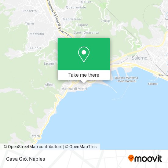 Casa Giò map