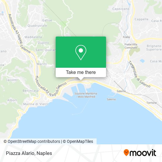 Piazza Alario map