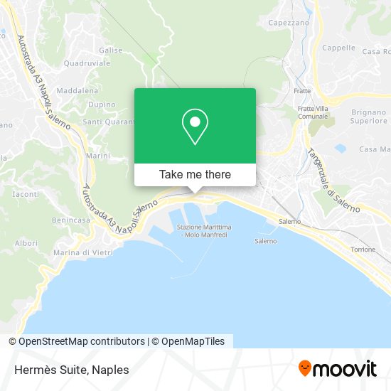 Hermès Suite map