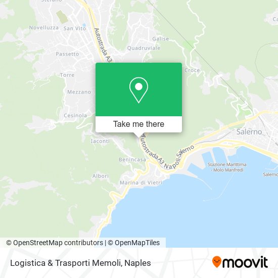 Logistica & Trasporti Memoli map