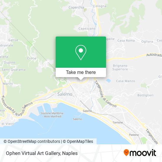 Ophen Virtual Art Gallery map