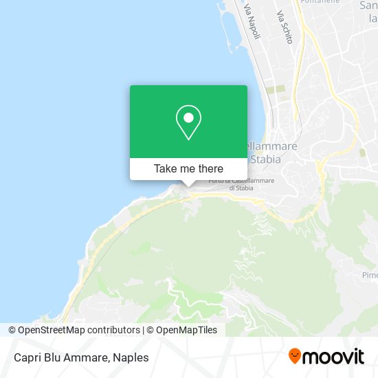 Capri Blu Ammare map