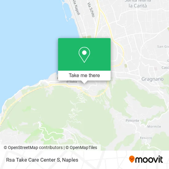 RSA Take Care Center S map