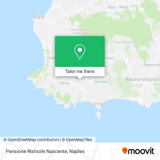 Pensione Ristsole Nascente map