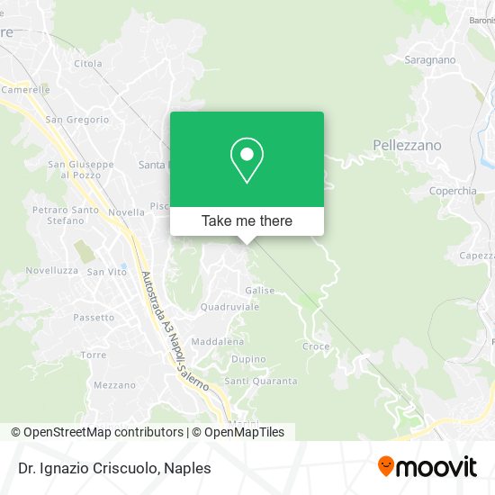 Dr. Ignazio Criscuolo map
