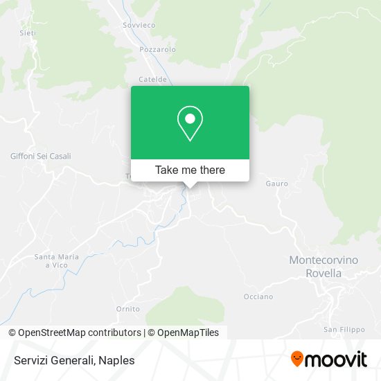 Servizi Generali map