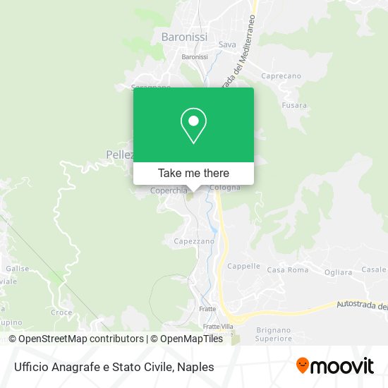 Ufficio Anagrafe e Stato Civile map