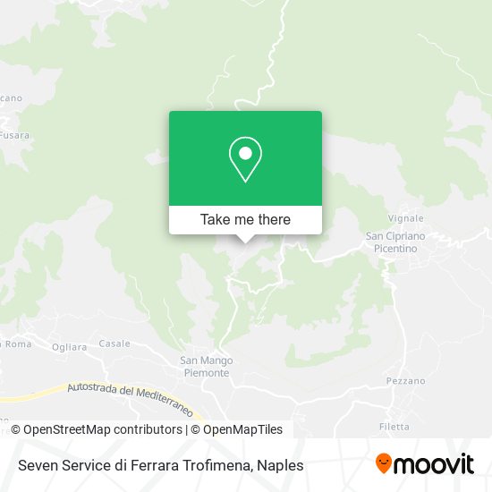 Seven Service di Ferrara Trofimena map