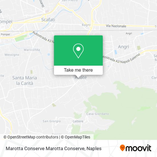 Marotta Conserve Marotta Conserve map