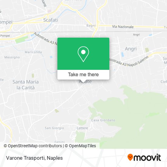 Varone Trasporti map