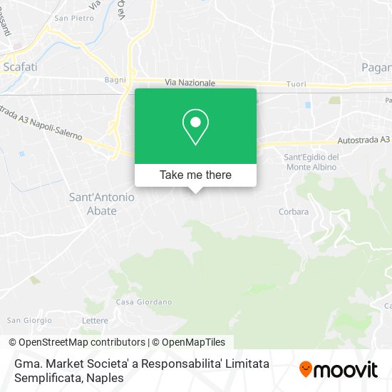 Gma. Market Societa' a Responsabilita' Limitata Semplificata map