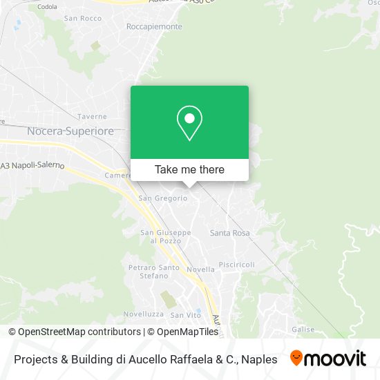 Projects & Building di Aucello Raffaela & C. map