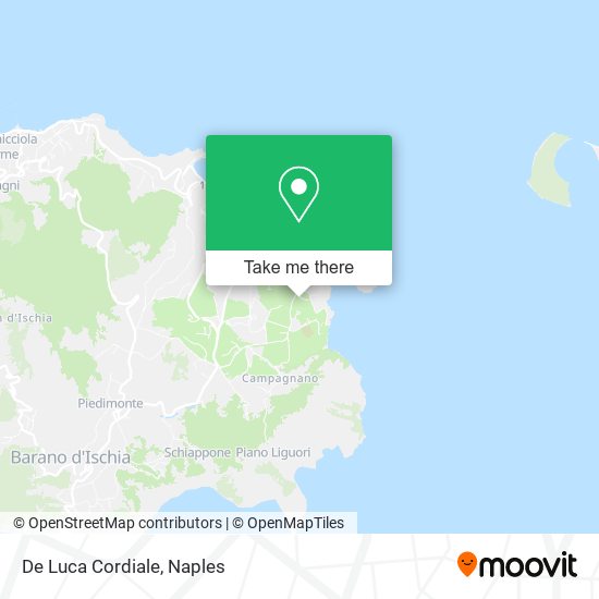 De Luca Cordiale map
