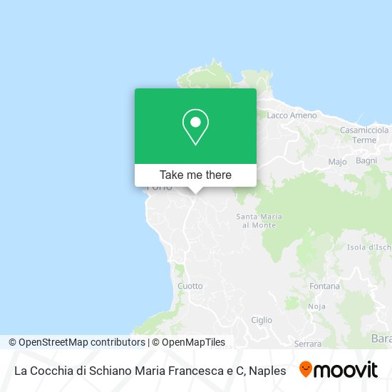 La Cocchia di Schiano Maria Francesca e C map