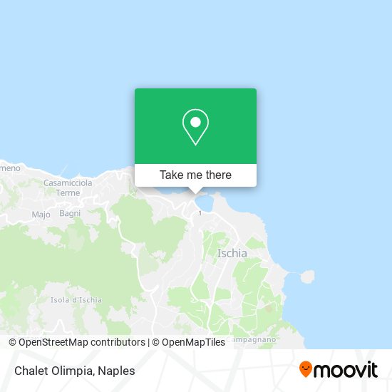 Chalet Olimpia map