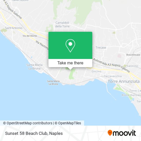 Sunset 58 Beach Club map