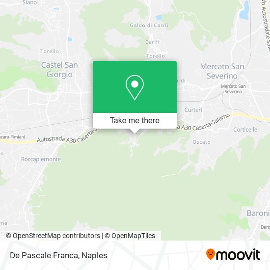 De Pascale Franca map
