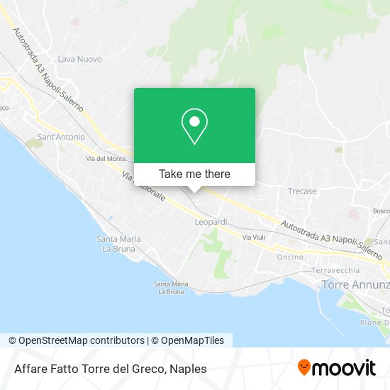 Affare Fatto Torre del Greco map