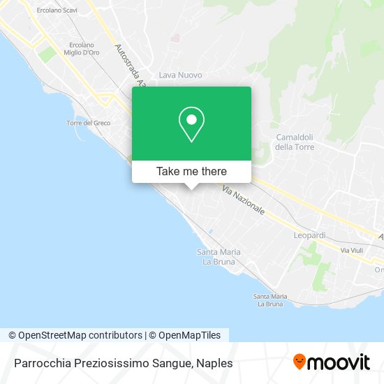 Parrocchia Preziosissimo Sangue map