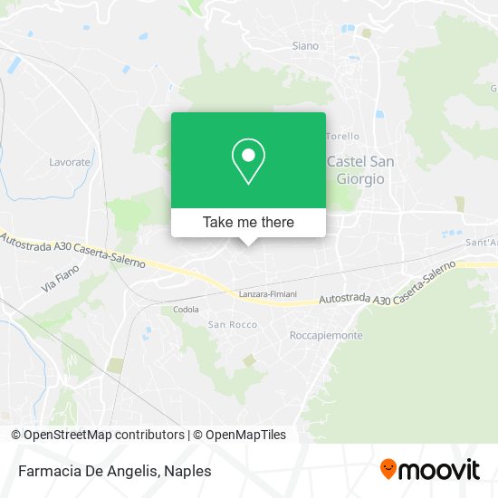 Farmacia De Angelis map