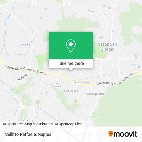 Sellitto Raffaele map