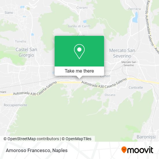 Amoroso Francesco map