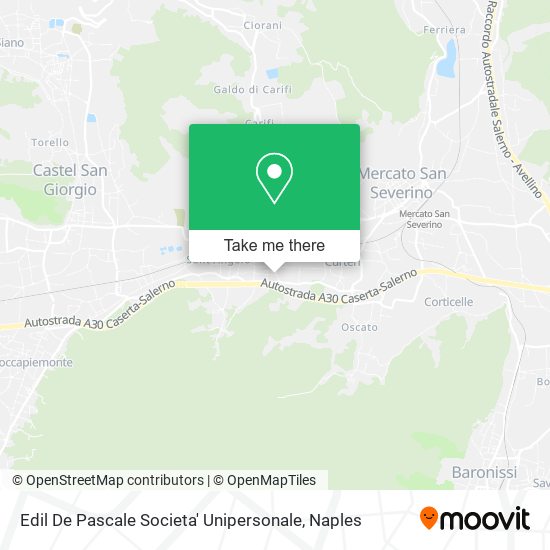Edil De Pascale Societa' Unipersonale map