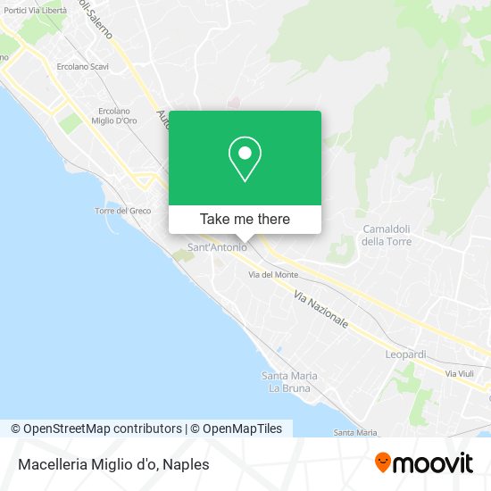 Macelleria Miglio d'o map