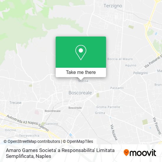 Amaro Games Societa' a Responsabilita' Limitata Semplificata map