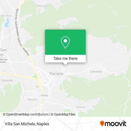 Villa San Michele map