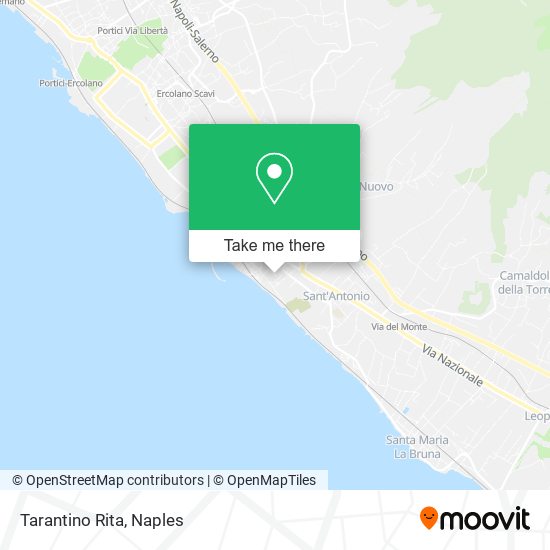 Tarantino Rita map