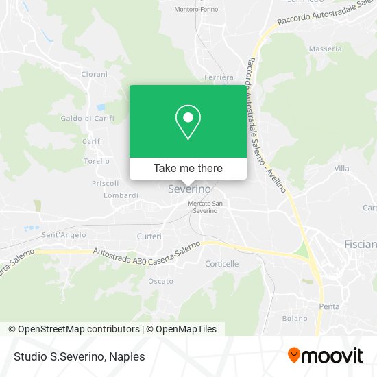 Studio S.Severino map
