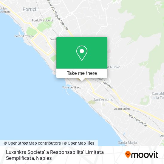 Luxsnkrs Societa' a Responsabilita' Limitata Semplificata map