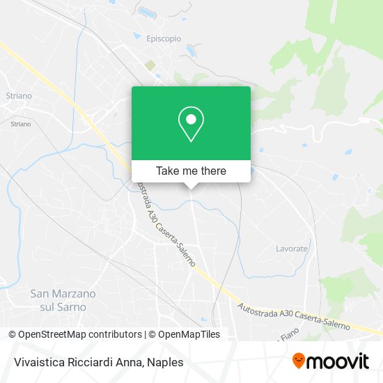 Vivaistica Ricciardi Anna map