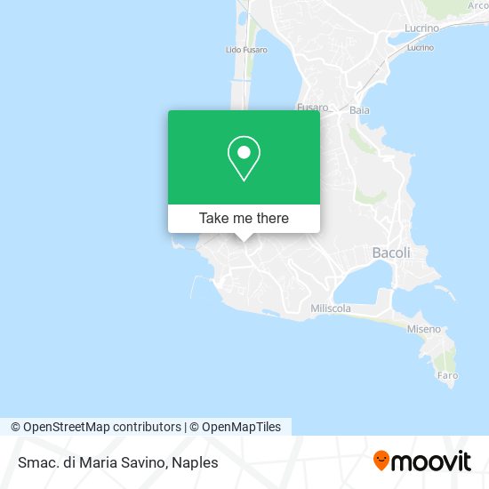 Smac. di Maria Savino map