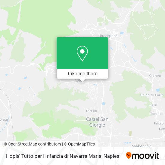 Hopla' Tutto per l'Infanzia di Navarra Maria map