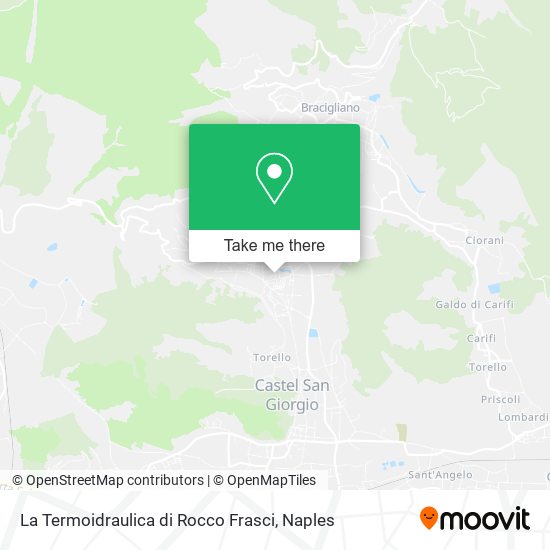 La Termoidraulica di Rocco Frasci map