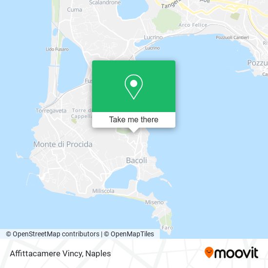 Affittacamere Vincy map