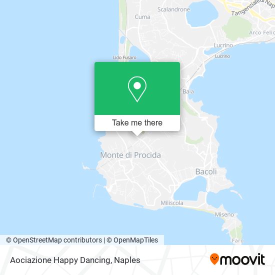 Aociazione Happy Dancing map